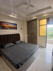 Bedroom Image of 500 Sq.ft 1 BHK Builder Floor for rent in Sector 17 Gurgaon for Rs. 32000