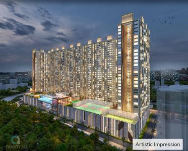 Image of 715 Sq.ft 1 BHK Apartment / Flat for sale in Nivasa Green City Phase 1, Dombivli East, Thane for Rs. 5500000