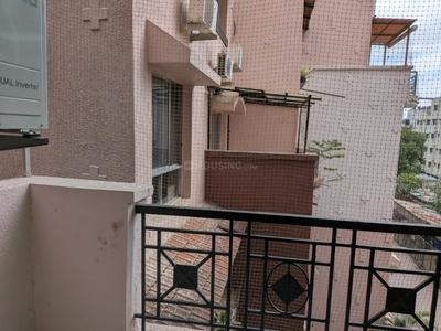 Balcony Image of 1700 Sq.ft 3 BHK Apartment / Flat for sale in Domlur Layout Bengaluru for Rs. 30000000