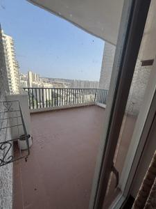 Balcony Image of 1254 Sq.ft 3 BHK Apartment / Flat for rent in Mapsko Mount Ville, Sector 79 Gurgaon for Rs. 35499