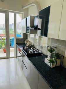 Kitchen Image of 1149 Sq.ft 3 BHK Apartment / Flat for sale in Aeren Homes, Peer Muchalla Zirakpur for Rs. 7889000