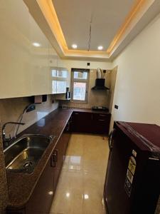 Kitchen Image of 1500 Sq.ft 2 BHK Builder Floor for rent in Sector 52 Gurgaon for Rs. 58000