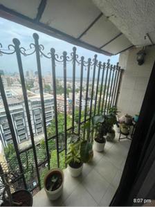 Balcony Image of 950 Sq.ft 2 BHK Apartment / Flat for rent in Rizvi Continental Tower, Pali Hill Mumbai for Rs. 190000