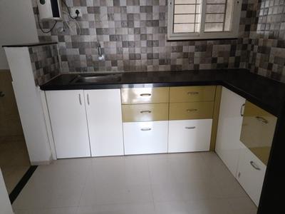Kitchen Image of 1100 Sq.ft 3 BHK Apartment / Flat for rent in Guardian Hill Shire Phase 1, Wagholi Pune for Rs. 25500
