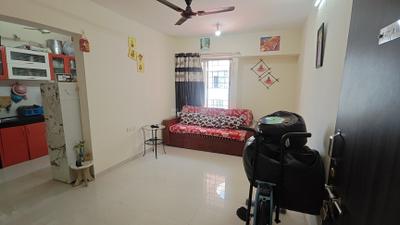 Living Room Image of 1100 Sq.ft 2 BHK Apartment / Flat for sale in Skyways Sereno, Lohegaon Pune for Rs. 5900000