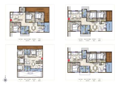Image of 2000 Sq.ft 3 BHK Apartment / Flat for sale in LB Nagar, Hyderabad for Rs. 12000000