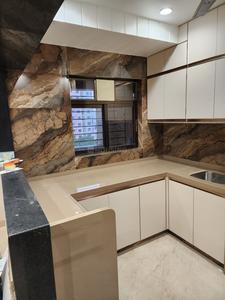 Kitchen Image of 1150 Sq.ft 2 BHK Apartment / Flat for rent in Balaji Garden, Kopar Khairane Navi Mumbai for Rs. 52000