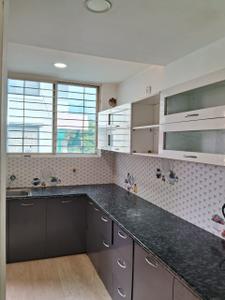 Kitchen Image of 950 Sq.ft 2 BHK Apartment / Flat for rent in Shrida Residency, Hukma Khedi Indore for Rs. 17000