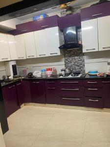 Kitchen Image of 1350 Sq.ft 2 BHK Builder Floor for rent in Kirti Nagar New Delhi for Rs. 50000