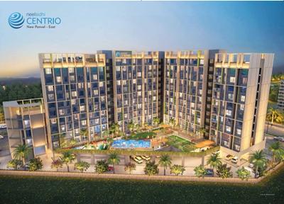 Image of 710 Sq.ft 1 BHK Apartment / Flat for sale in Neelsidhi Centrio, Panvel, Navi Mumbai for Rs. 7500000