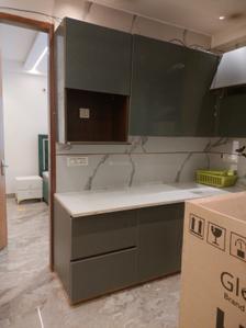 Kitchen Image of 1250 Sq.ft 3 BHK Apartment / Flat for rent in Chhattarpur New Delhi for Rs. 42000