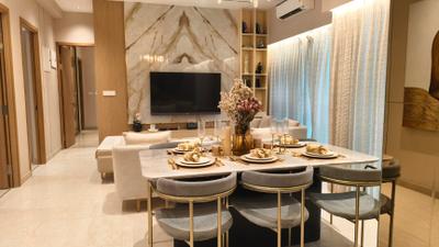 Living Room Image of 1020 Sq.ft 3 BHK Apartment / Flat for sale in Puravankara Purva Clermont Wing B, Chembur Mumbai for Rs. 42000000
