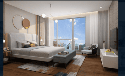Image of 1200 Sq.ft 3 BHK Apartment / Flat for sale in Shriram 122 West, Mangadu, Chennai for Rs. 9200000