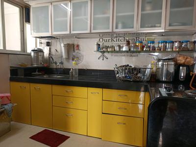Kitchen Image of 830 Sq.ft 2 BHK Apartment / Flat for rent in Sancheti Belcastel, Mundhwa Pune for Rs. 35000