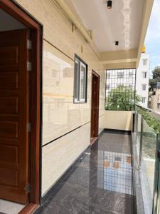 Balcony Image of 1000 Sq.ft 2 BHK Builder Floor for rent in Munnekollal Bengaluru for Rs. 42000