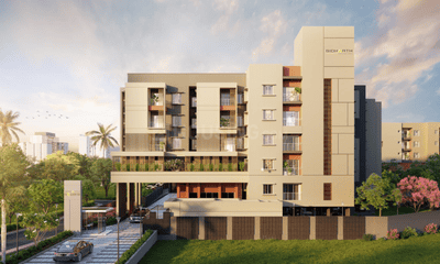 Image of 862 Sq.ft 2 BHK Apartment / Flat for sale in Gerugambakkam, Chennai for Rs. 6750000