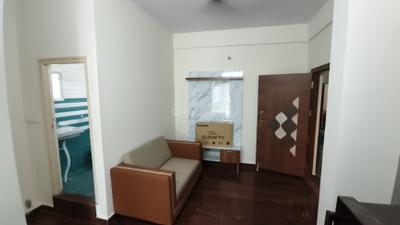 Living Room Image of 600 Sq.ft 1 BHK Builder Floor for rent in Mahadevapura Bengaluru for Rs. 27500