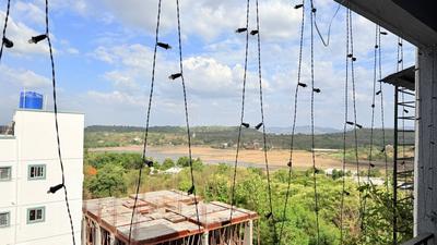 Balcony Image of 950 Sq.ft 2 BHK Apartment / Flat for rent in Bhugaon Pune for Rs. 16000