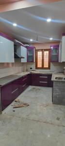 Kitchen Image of 1200 Sq.ft 2 BHK Builder Floor for rent in Gagan Vihar New Delhi for Rs. 30000