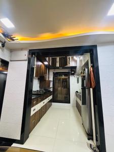 Kitchen Image of 855 Sq.ft 2 BHK Apartment / Flat for sale in Shiv Suyog Arcade, Juinagar Navi Mumbai for Rs. 17000000