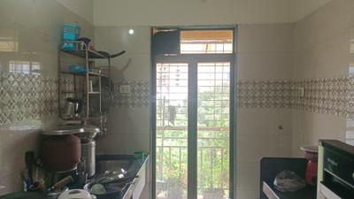 Kitchen Image of 650 Sq.ft 1 BHK Apartment / Flat for rent in Royal Vaibhavi City Building No 1 to 3, Kalyan West Kalyan for Rs. 10000