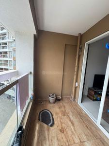 Balcony Image of 1287 Sq.ft 3 BHK Apartment / Flat for rent in Krisna Nirmaan Amorapolis, Dhanori Pune for Rs. 40000