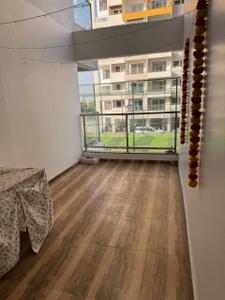 Balcony Image of 1695 Sq.ft 3 BHK Apartment / Flat for rent in Jayanti Nagari VII Wing E F, Besa Nagpur for Rs. 28000
