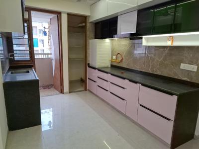 Kitchen Image of 1822 Sq.ft 3 BHK Apartment / Flat for sale in Dev Aalay, Sargasan Gandhinagar for Rs. 11000000