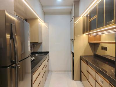 Kitchen Image of 700 Sq.ft 2 BHK Apartment / Flat for rent in Gurukrupa Marina Enclave, Malad West Mumbai for Rs. 55000