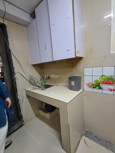 Kitchen Image of 275 Sq.ft 1 RK Builder Floor for rent in Sant Nirankari Colony RWA, Mukherjee Nagar New Delhi for Rs. 12000