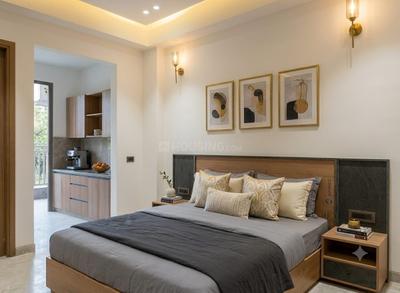 Bedroom Image of 530 Sq.ft 1 RK Independent House for rent in DLF Pink Town House, DLF Phase 3 Gurgaon for Rs. 19000