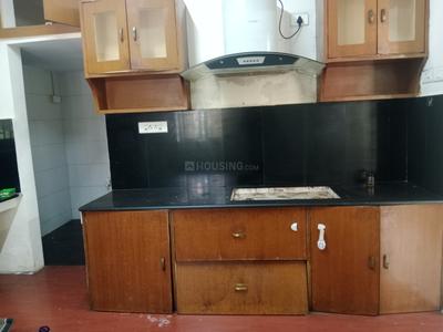 Kitchen Image of 1700 Sq.ft 3 BHK Apartment / Flat for rent in Vamana Vamanas Vamshi Krishna, Gandhipuram Coimbatore for Rs. 40000