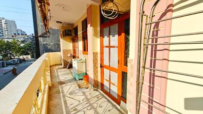 Balcony Image of 600 Sq.ft 1 BHK Independent House for rent in Indirapuram Ghaziabad for Rs. 18000