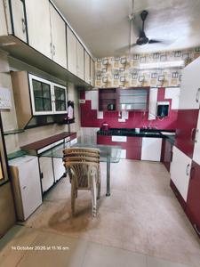 Kitchen Image of 600 Sq.ft 1 BHK Independent House for rent in Bandal Complex, Kothrud Pune for Rs. 25000