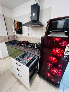 Kitchen Image of 500 Sq.ft 1 BHK Builder Floor for rent in Jayanagar Bengaluru for Rs. 32000