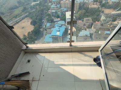 Balcony Image of 625 Sq.ft 1 BHK Apartment / Flat for sale in Ashar Aria, Kalwa Thane for Rs. 8300000