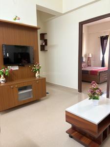 Hall Image of 1000 Sq.ft 1 BHK Apartment / Flat for rent in Kodathi Bengaluru for Rs. 25000
