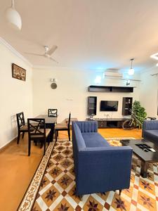 Hall Image of 1800 Sq.ft 3 BHK Villa for rent in Assagao Goa for Rs. 80000