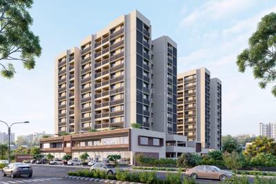 Image of 1845 Sq.ft 3 BHK Apartment / Flat for sale in Sarjan Era, Vaishno Devi Circle, Ahmedabad for Rs. 6765000