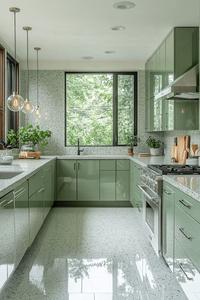 Kitchen Image of 2385 Sq.ft 4 BHK Builder Floor for sale in Green Field Colony Faridabad for Rs. 22000000