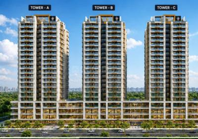 Image of 850 Sq.ft 1 BHK Apartment / Flat for sale in Balaji Olympia City Phase 1, Dombivli East, Thane for Rs. 4599000