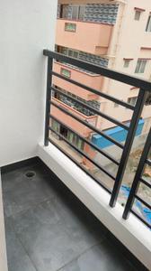 Balcony Image of 650 Sq.ft 1 BHK Apartment / Flat for rent in Whitefield Bengaluru for Rs. 22800
