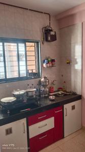 Kitchen Image of 600 Sq.ft 1 BHK Apartment / Flat for sale in Ghansoli Navi Mumbai for Rs. 8200000