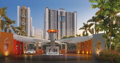 Image of 1188 Sq.ft 3 BHK Apartment / Flat for sale in Merlin Rise, Rajarhat, Kolkata for Rs. 13500000