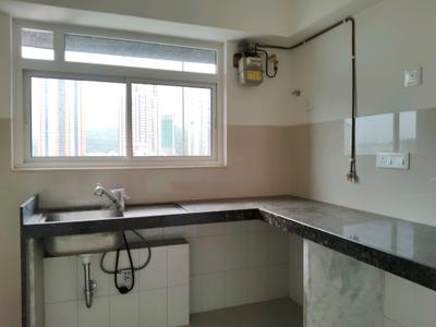 Kitchen Image of 615 Sq.ft 2 BHK Apartment / Flat for rent in L And T Rejuve 360 Tower A, Mulund West Mumbai for Rs. 55000