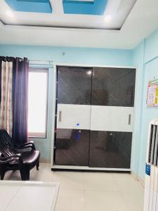 Bedroom Image of 750 Sq.ft 2 BHK Apartment / Flat for rent in Shiv Divine Dew, Rahatani Pune for Rs. 27000