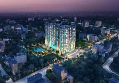 Image of 1270 Sq.ft 3 BHK Apartment / Flat for sale in Primarc Aangan, South Dum Dum, Kolkata for Rs. 13000000