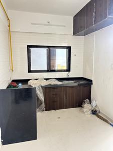 Kitchen Image of 1250 Sq.ft 2 BHK Apartment / Flat for rent in Dwarkesh Regency Heights, Morabhagal Surat for Rs. 18000
