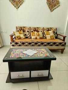 Hall Image of 1480 Sq.ft 3 BHK Apartment / Flat for rent in Adani Amogha, Shantigram Ahmedabad for Rs. 41000