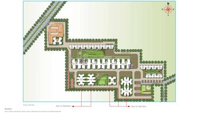 Image of 694 Sq.ft 2 BHK Apartment / Flat for sale in Signature Global Solera, Sector 107, Gurgaon for Rs. 4500000
